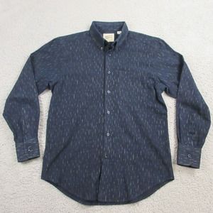 Naked & Famous Mens Rain kimono Regular Shirt. Tagged M but must have shrunk